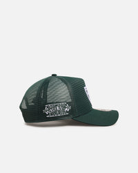 New Era Las Vegas Raiders 'Polychromatic Mesh' 9FORTY A-Frame Snapback Dark Green/White