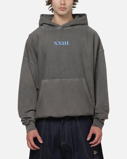 XXIII Rose Hoodie Washed Charcoal/Blue