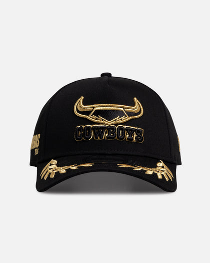 New Era North Queensland Cowboys 'NRL Vegas Round 2026' 9FORTY A-Frame Snapback Black/Gold