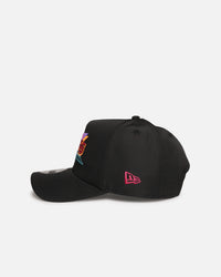 New Era New York Knicks 'Retro Arcade' 9FORTY A-Frame Snapback Black
