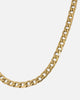 Saint Morta 4.3mm Smooth Cut Cuban Chain Gold