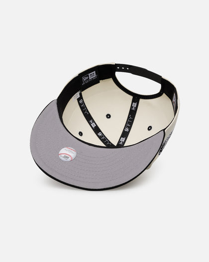 New Era Los Angeles Dodgers 'Upside Down LA Logo' 9FIFTY Snapback Chrome/Black