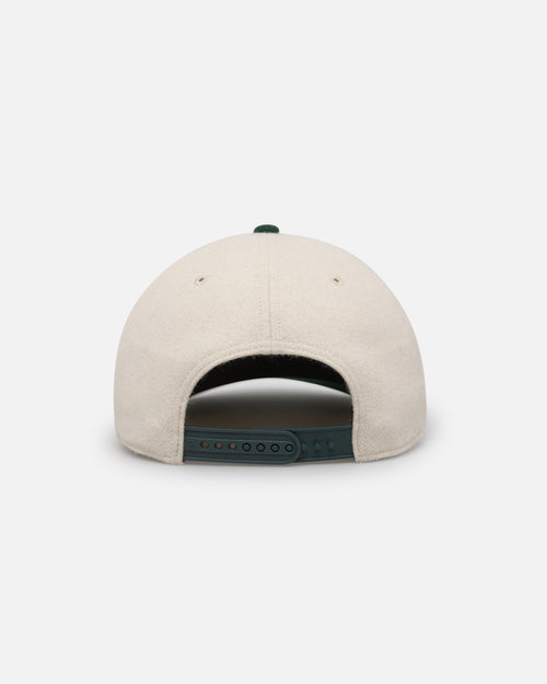 47 Brand New York Jets Legacy Wooly Sure Shot Snapback Natural/Dark Green