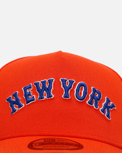 New Era New York Mets 'Homage' 9FORTY A-Frame Snapback Orange