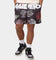 Majestic Athletic Las Vegas Raiders Digi Floral Camo Shorts Faded Black