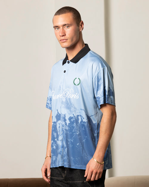 Carre Victory Short Sleeve Jersey Light Blue