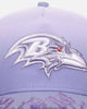 New Era Baltimore Ravens 'Sundyed Flames' 9FORTY A-Frame Snapback Lavender