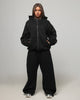 American Thrift Zip Hoodie Black