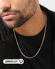 House Of Auric 5mm Cuban Link Chain 18K Gold Vermeil
