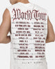 Saint Morta World Tour Oversized Muscle T-Shirt Off White