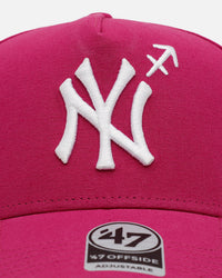 47 Brand New York Yankees 'Yankees Zodiac' Sagittarius 47 Offside Snapback Orchid