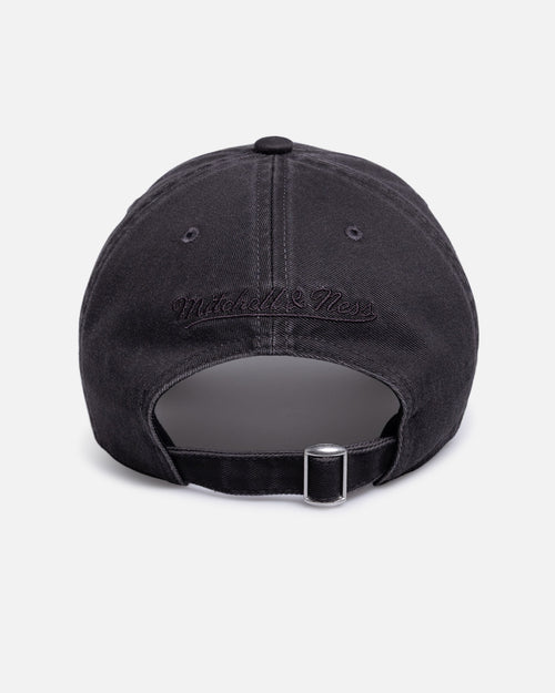 Mitchell & Ness Los Angeles Lakers 'Duct Tape' Dad Fit Strapback Washed Black