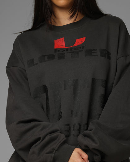 Loiter Champ Crewneck Black