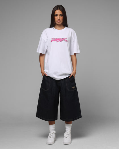 Loiter Cyber Logo T-Shirt White