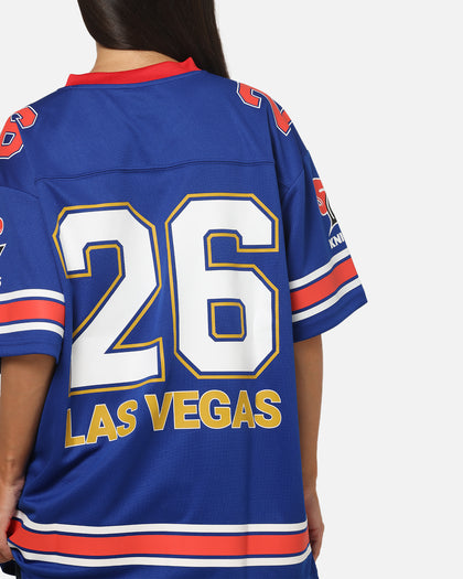 Bleacher Athletic Newcastle Knights NRL Vegas Round 2026 Jersey Blue