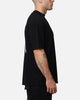 Saint Morta Lucian Mock Neck T-Shirt Black/Pink