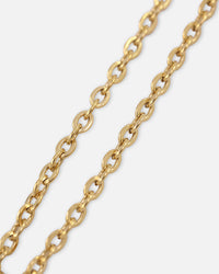 Saint Morta Onyx Octagon Pendant Chain Gold