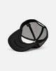 Loiter Airbrush Panther Trucker Snapback Cap Black