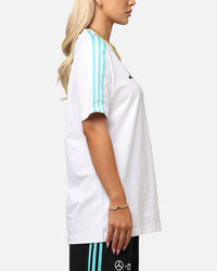 adidas x Mercedes-AMG PETRONAS Formula One F1 DNA T-Shirt White