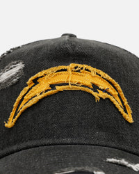 New Era Los Angeles Chargers 'Distressed Denim 2.0' 9FORTY A-Frame Strapback Black