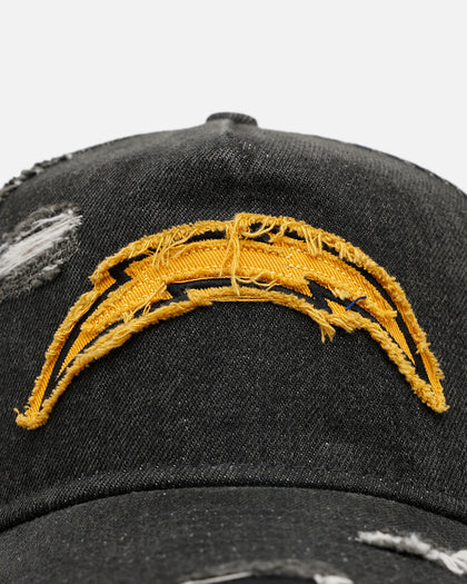 New Era Los Angeles Chargers 'Distressed Denim 2.0' 9FORTY A-Frame Strapback Black