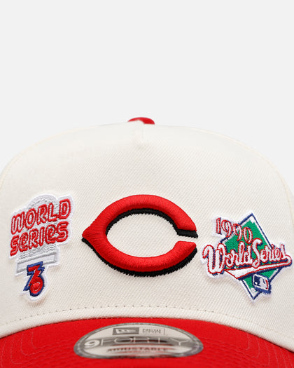 New Era Cincinnati Reds 'World Series Logo' 9FORTY A-Frame Snapback Chrome