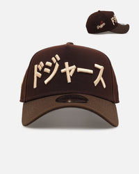 New Era Los Angeles Dodgers 'Japan Pack' Kanji 9FORTY A-Frame Snapback Brown