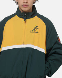 Mitchell & Ness Wallabies Spray Jacket Emerald Green