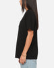 Carre Plaid Oval T-Shirt Solid Black