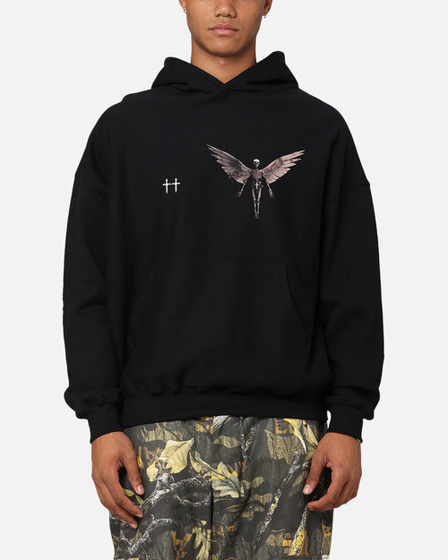 Saint Morta Momento Mori Hoodie Black
