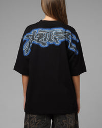 Loiter Airbrush Panther T-Shirt Black
