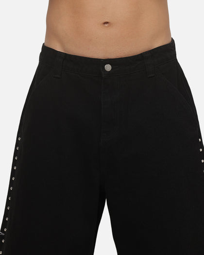 Ed Hardy Studded Tailored Jorts Black