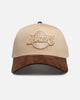 New Era Los Angeles Lakers 'Oat Walnut Suede' 9FORTY A-Frame Snapback Brown