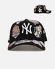 New Era New York Yankees 'All Over Embroidery' 9FORTY A-Frame Snapback Black