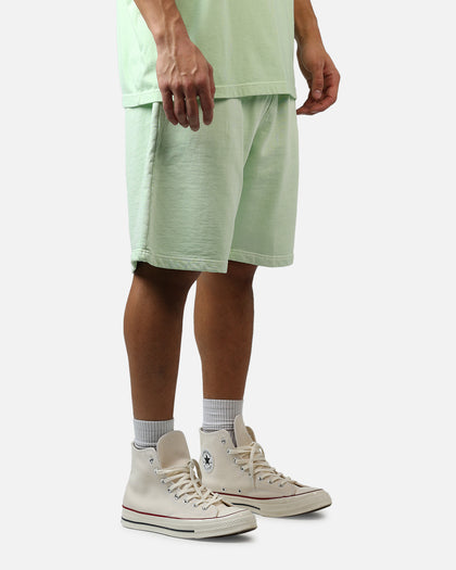 American Thrift Fleece Shorts Washed Lime