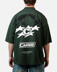 Carre International Globe T-Shirt Forest Green