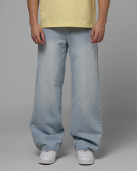 Loiter Women's Impact Low Waisted Jeans Washed Denim