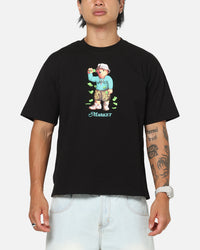 Market Making It Rain Bear T-Shirt Black