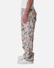 MNML Jacquard Rose Cargo Pants Gold