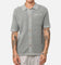XXIII Zyair Knit Rib Button Up Shirt Olive