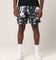 Saint Morta Undying Beach Shorts Black/White