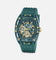 Guess Mainline Phoenix Transparent Teal Silicone Watch Teal