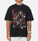 73Studio X WWE Roman Reigns Vintage T-Shirt Black Acidwash