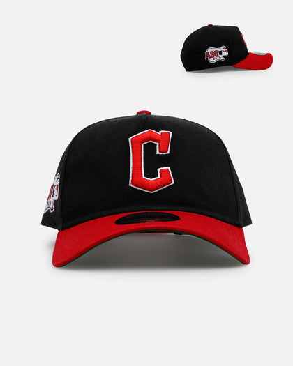 New Era Cleveland Guardians 'Pigment Dye Two Tone' 9FORTY A-Frame Snapback Black/Official Team Color