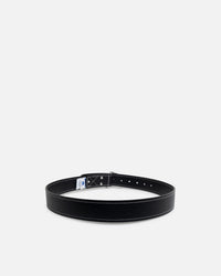 Loiter x Sonic Leather Belt Black