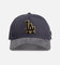 New Era Los Angeles Dodgers 'Suede Visor' 9FORTY A-Frame Snapback Graphite