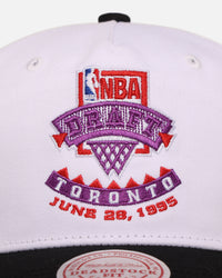 Mitchell & Ness Toronto Raptors 1995 Draft 'Origins' Deadstock Snapback White