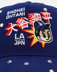 New Era Los Angeles Dodgers 'Embellishment' Ohtani 9FORTY A-Frame Snapback Official Team Colors