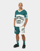 BEENTRILL Numerals Football Jersey Cream/Green