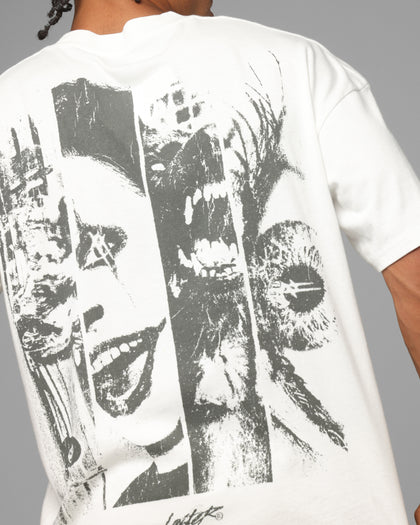 Loiter Born Again T-Shirt Off White